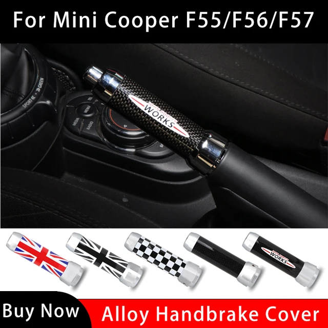Copri Freno A Mano Per Mini Cooper 2001-2008 - Design Preciso In Pelle PU E ABS