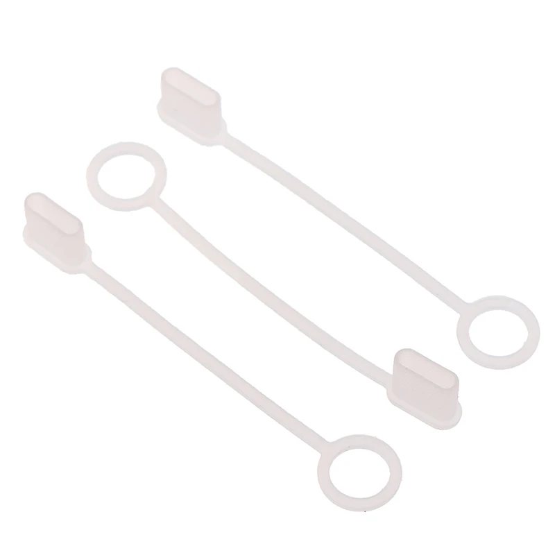 10개 보호 캡 USB Type-c 케이블 케이스 먼지 플러그 충전기 커버(와이어 포함)