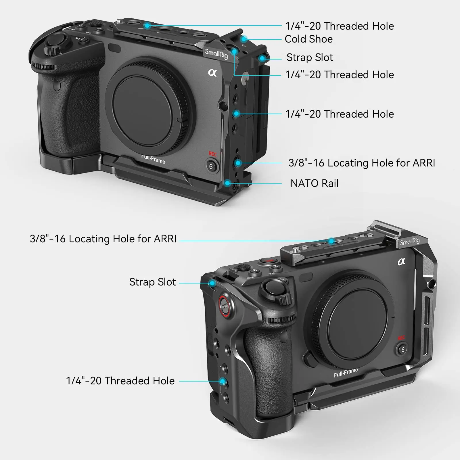 SONY FX30ハンドル同梱+ECM-MS2+SmallRigモジュールセット Amazon | SmallRig Sony対応 FX3 / FX30用 HawkLockクイック