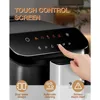 Fully Automatic Espresso Machine with Frother Steam Wand,20 Bar Built-In&Adjustable Espresso Bean Grinder,1-15 Adjustable Grind 2