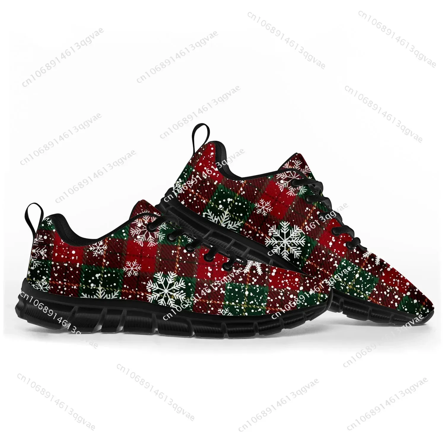 New Christmas Sports Shoes Mens Womens Teenager Kids Children Customized Sneakers Casual Tailor-Made Shoe High Quality Couple