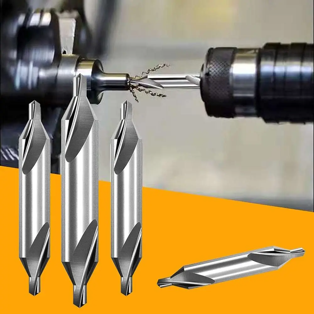 

Triangle Drill Drilling Tools Hole Opener Center Drill Drill Bit Countersinks Angle Bit HSS Combined Center Drills