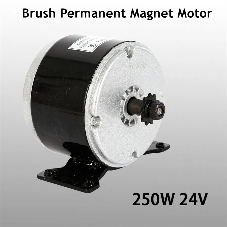 24V DC 250W Motor For Electric Scooter Mini Bicyle Go-karts 2750 RPM