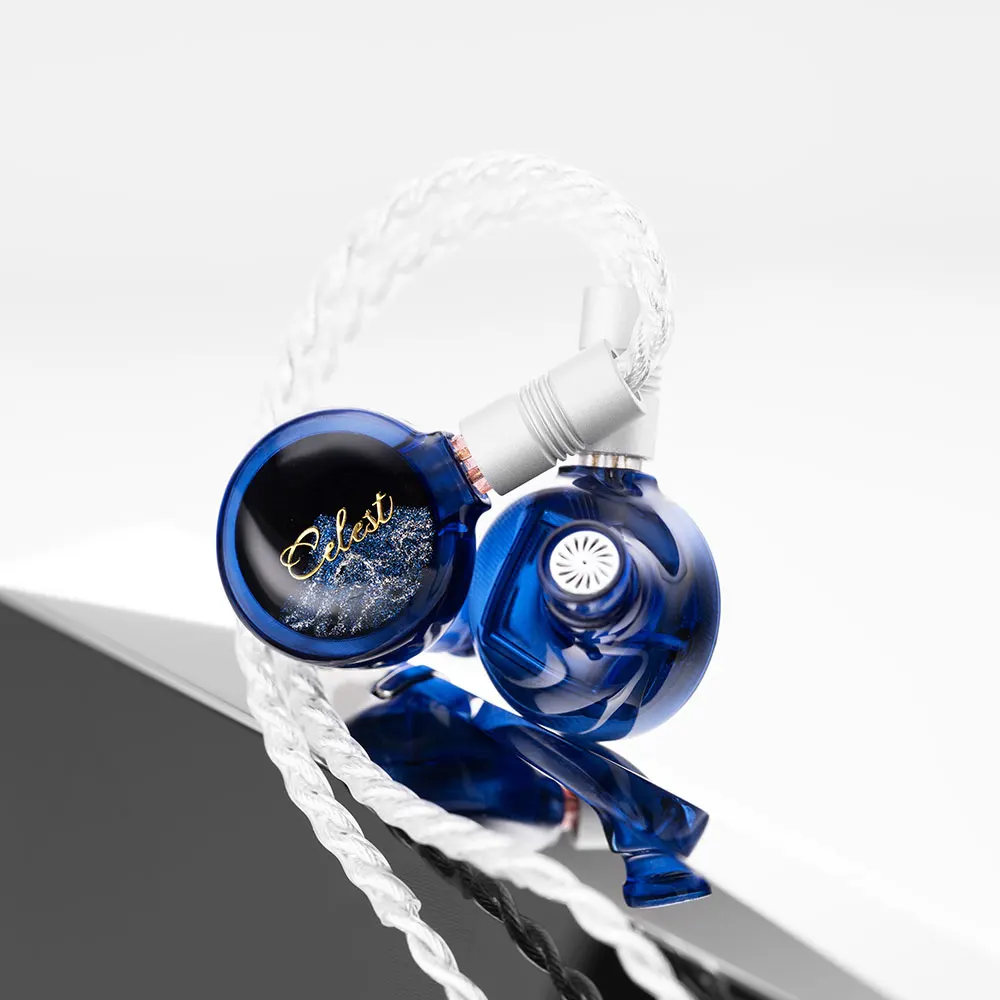 Kinera Celest Pandamon 2.0 이어폰, SPD 스퀘어 드라이버, 평면 인이어 IEM 모니터 0.78, 2 핀 케이블, HiFi 게이밍 음악 헤드폰, 10mm