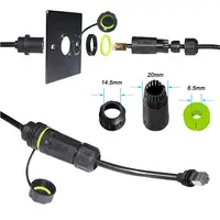 for StarLink Gen3 IP68 Outdoor Waterproof for StarLink GEN3 V3 To RJ45 Gigabit Network Cable Adapter Extension Cable ﻿ 2
