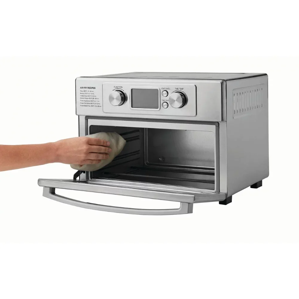 Air Fryer Toaster Oven, Stainless Steel, Countertop Pizza Oven Outdoor