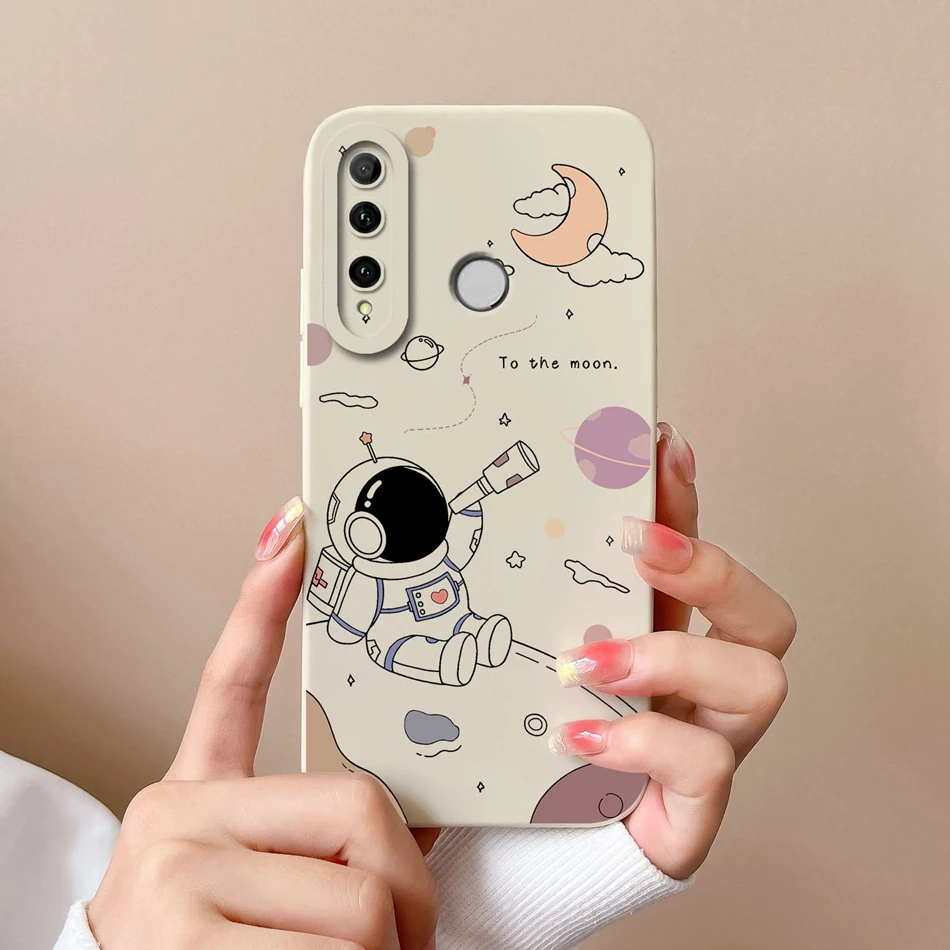 Floral Liquid Silicone Shockproof Phone Case with Camera Protection