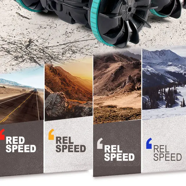 Newest radio controlled car 2.4G Amphibious Stunt RC Car Double-sided Drift flip Tumbling Driving Gesture Electric Toys for Boy 5