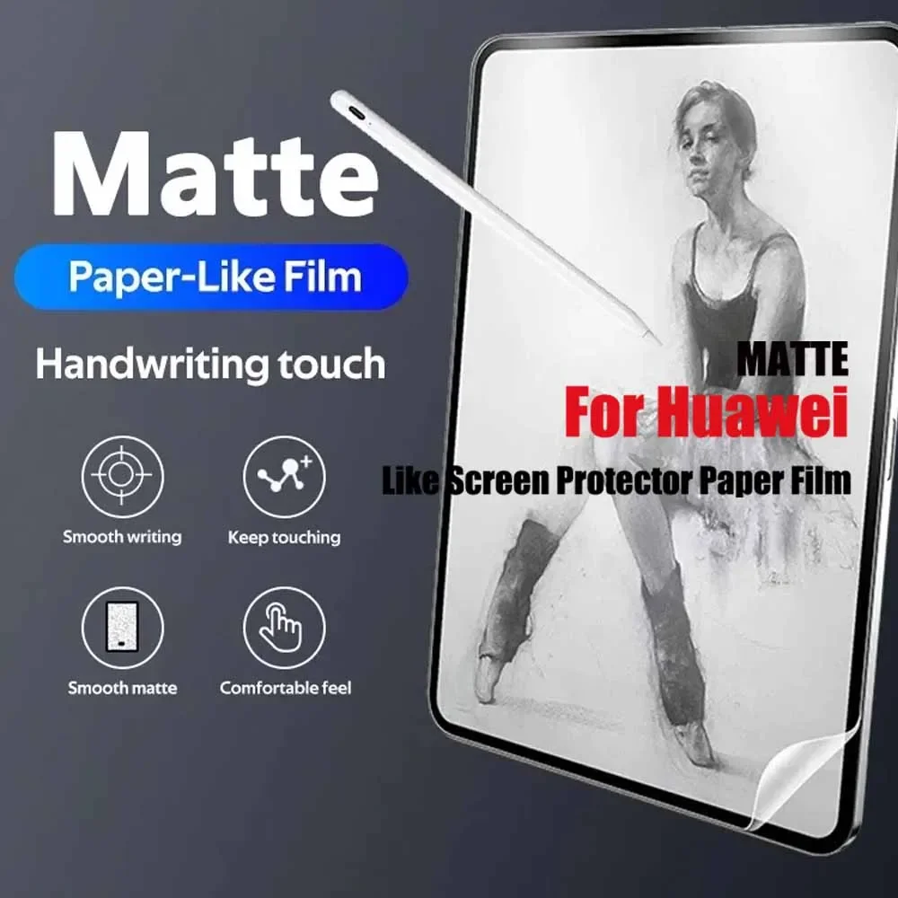 

Like Screen Protector Paper Film For Huawei MatePad 11.5 S 2024 11.5" matepad Pro12.6 11 inch 10.4 matepad Pro12.6 pad X9 X8pro