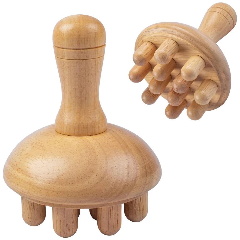 Massagerolle Aus Holz Zur Lymphdrainage Und Gua Sha Massage_voghion.com