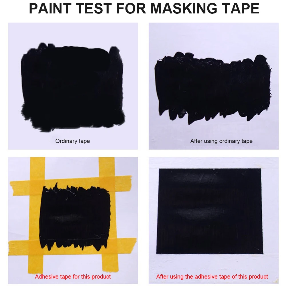 Masking Tape 1/4/6/9 Rolls Precision Model Masking Tape Fine Line DIY Cover Tape for Model Hobby Tool Set Width 6/8/10/12/15/18/20/24/30mm
