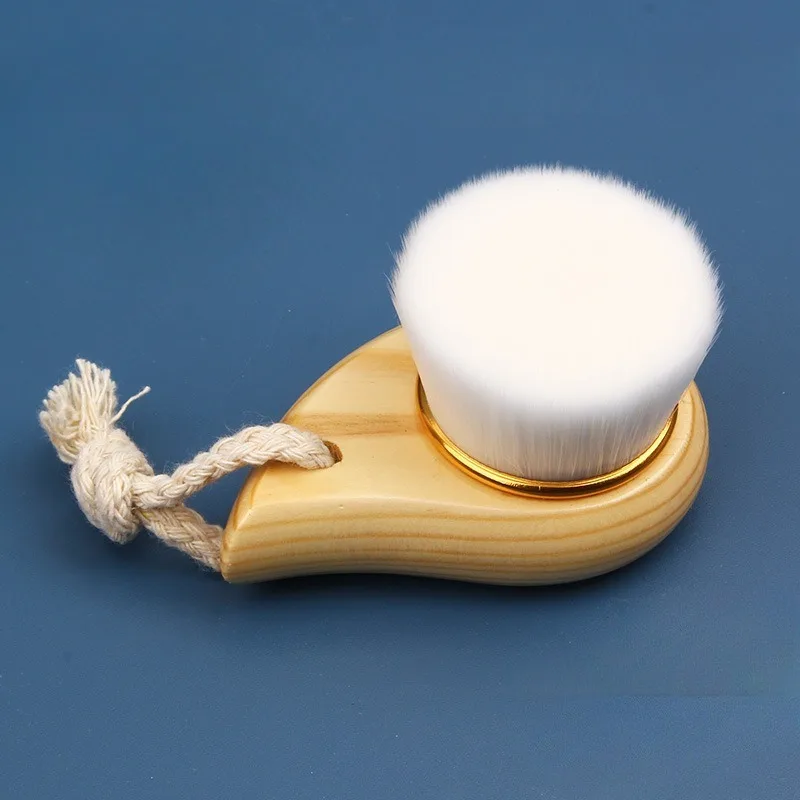 Silicone Soft Bristle Facial Cleansing Brush for Deep Pore Purification