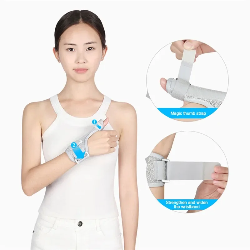 Adjustable Wrist Thumb Hand Support Brace for Sprain Protection