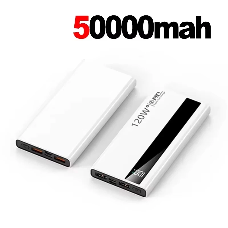 White 50000mAh