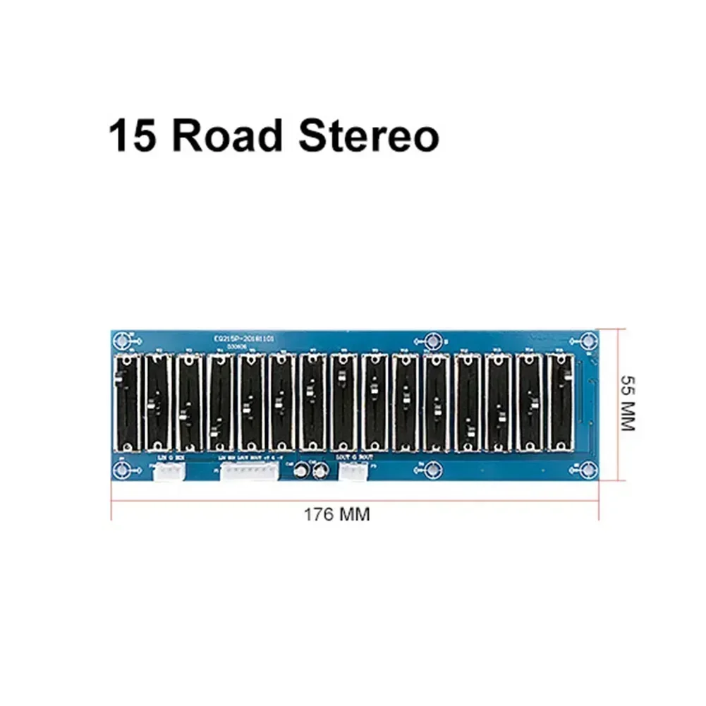 Equalizer Board Professional EQ Equalizer Board Stage Audio Preamplifier With Stereo Preequalizer And Power Supply 3