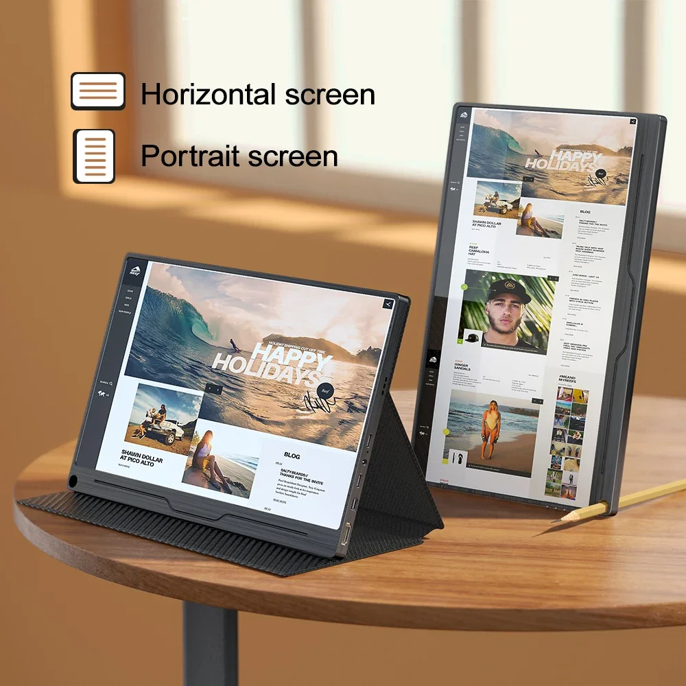 UPERFECT ޴ , 13.3 ġ 1080P USB, Ŀ , ʹ ũ ÷ C Ÿ, Ʈ ̴ HD ǻͿ