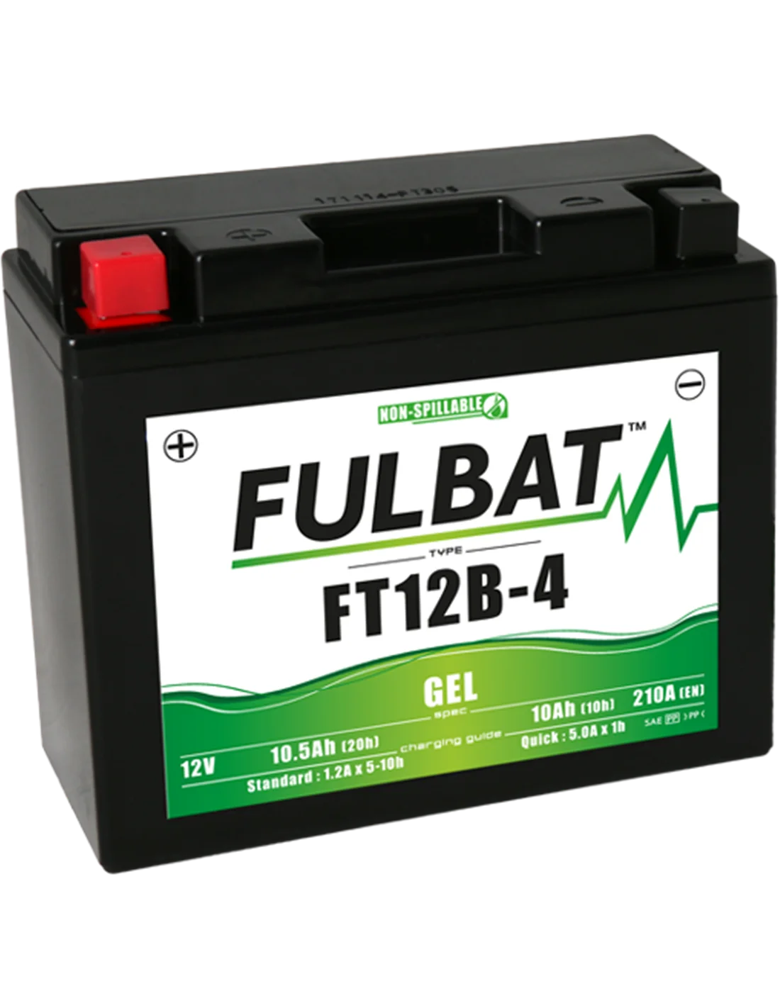 Batteria Fulbat Gel Ft12B-A / Yt12B-4 Fulbat