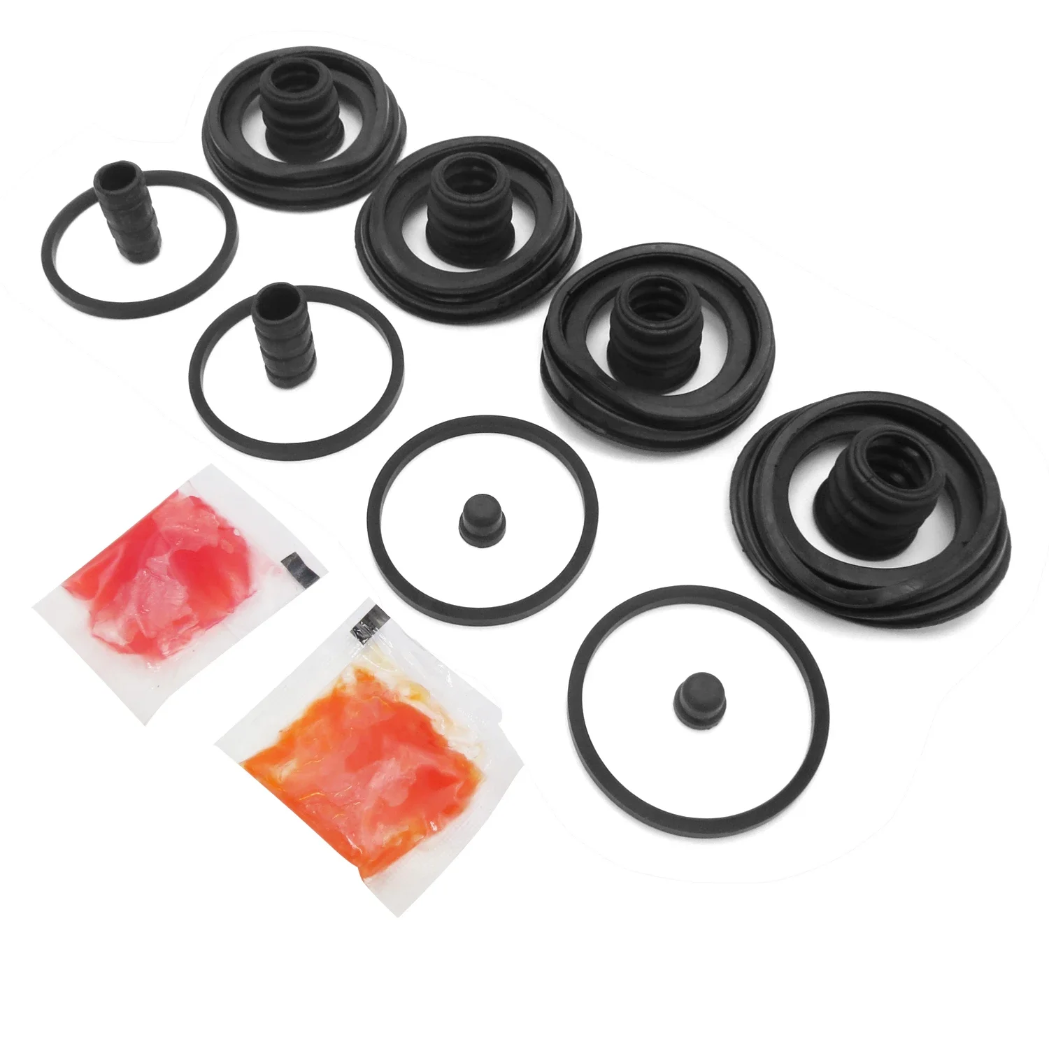 Front Brake Caliper Seal Kit O Ring For All Nissan Patrol Y61 GR GU Model 1997-No TB48 Accessories