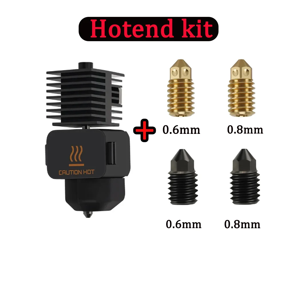 Kit Hotend per / con Ugello In Acciaio Temprato da 0,2/0,4/0,6/05086
