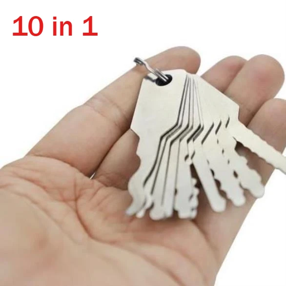 Auto Extractor Remove Hook Hardware Car Unlock Door Open Keys Hand Tools Lock 10Pcs