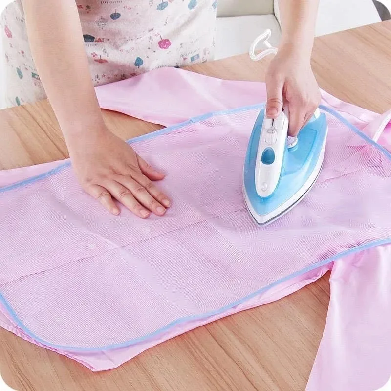1-15pcs Cloth Protective Press Mesh Insulation Ironing Board Mat Cover Against Pressing Pad Mini Iron Random Colors
