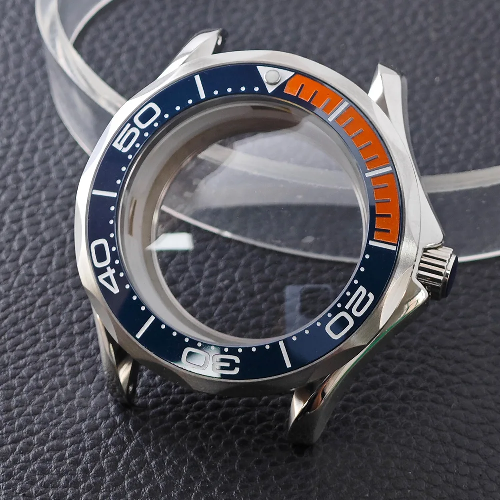 High-Quality Silvery Case Men's Diving Watch with Automatic Movement