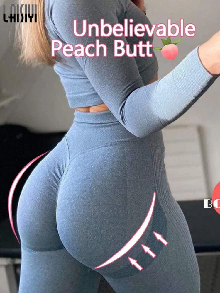 legging Seamless Leggings Sexy Bubble Butt Push Up Pants Slim High Waist Fitness Legging Skinny Tight Mujer Gym Women Legging Dropship high waisted leggings