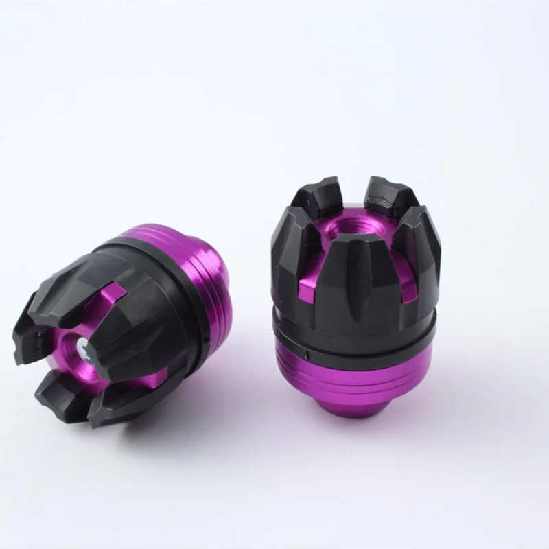 Motorcycle Crash Protectors Aluminum Alloy Scooter Wheel Front Fork Frame Falling Protection Pads Sliders Moto Exterior