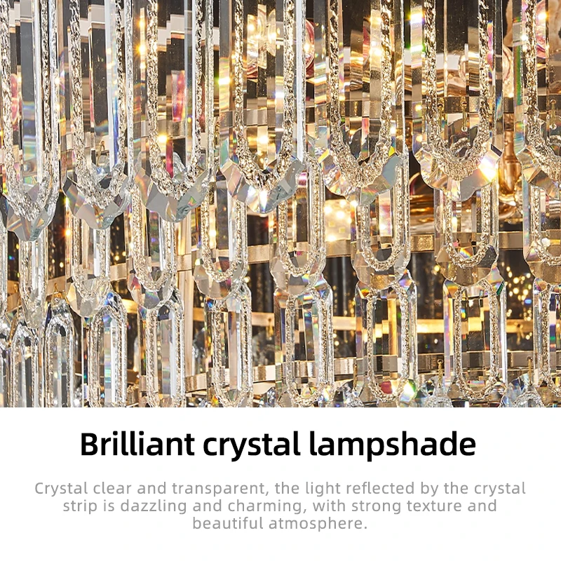 Luxury Crystal Pendant Chandelier 6