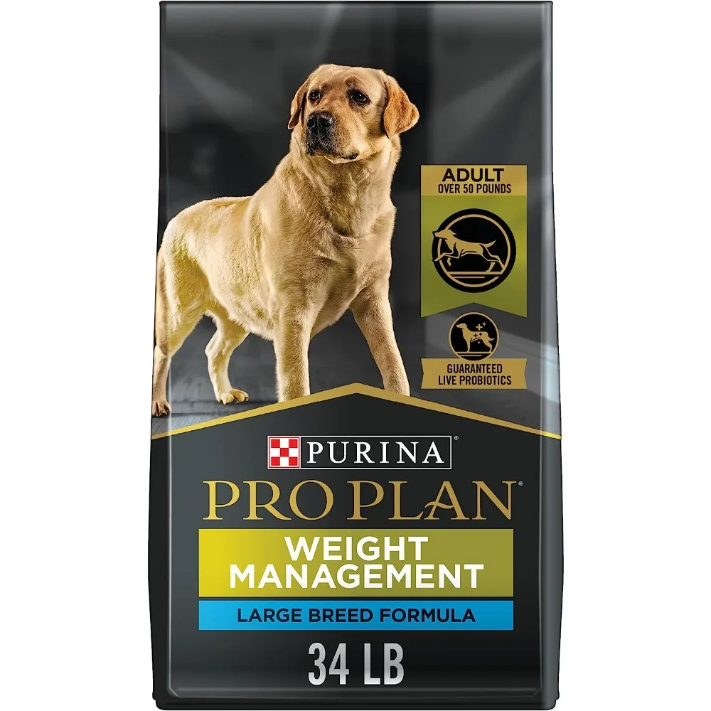 

Large Breed Weight Management Dog Food, Chicken & Rice Formula - 34 lb. Bag