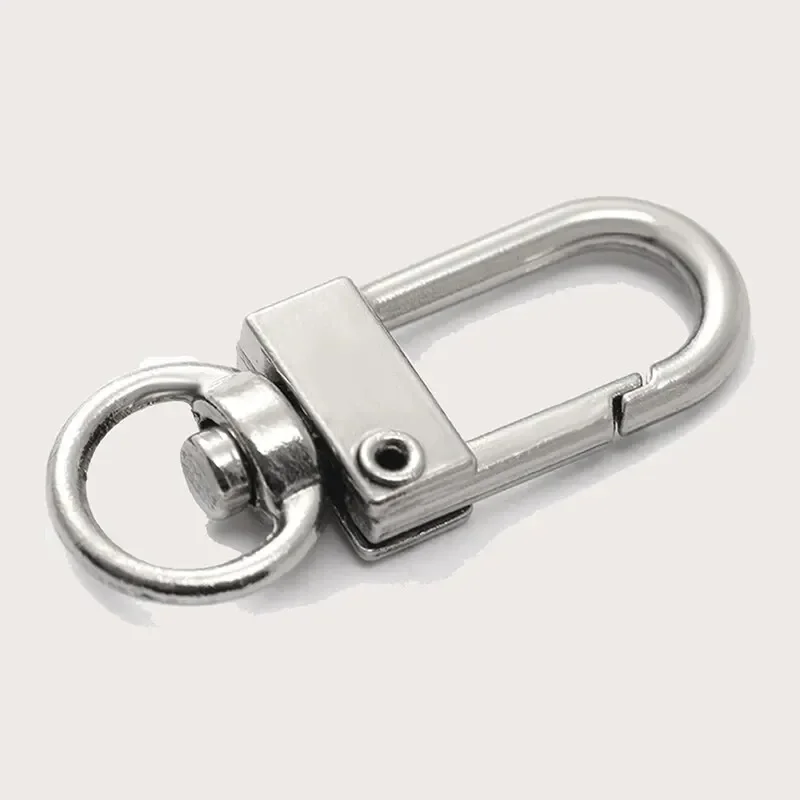 8pcs/lot Metal Universal Buckle Bag Buckle Multi Color Optional Key Alloy Lobster Bag Accessories