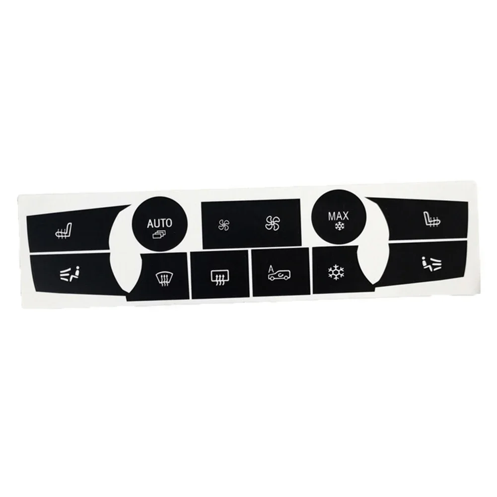 

Button Knob Decal Button Knob Sticker For BMW X5 E70 (2006-2013) Easy Application Mproved Visibility Secure Adhesion