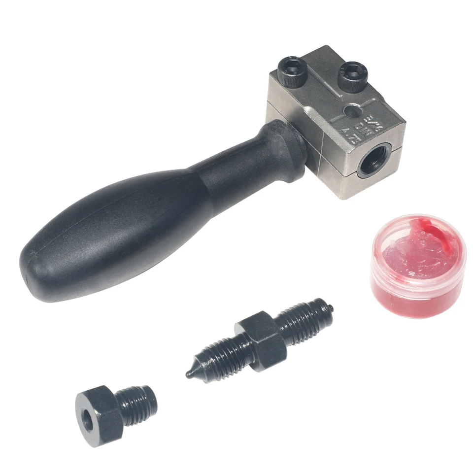 thumbnail image 2 of Motorcycle Truck Flaring Tool With Bubble Flare 3/16" Brake Line Flaring Tool - Handheld Double Flare Tool For Automotive & Motorcycle 3/16 Brake Line 2 of 14