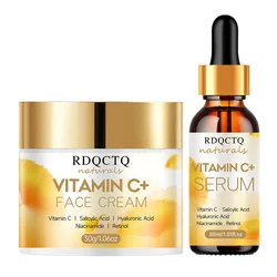 Radiant Glow Vitamin C Skincare Duo: Advanced Formula for Revitalized Skin (30and 30ml)