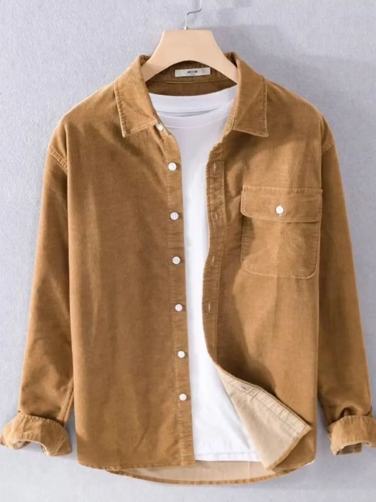 Round White Long Sleeves