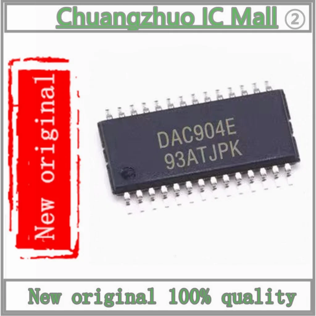 

1PCS/lot DAC904E DAC904 IC DAC 14BIT A-OUT 28TSSOP Chip New original