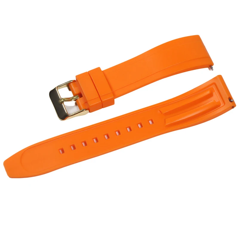 High-Quality Vulcanized Rubber Quick Release Watch Strap Bracelet