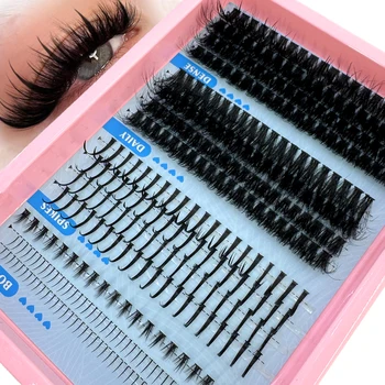 Spiky Lash Cluster Extensions 1