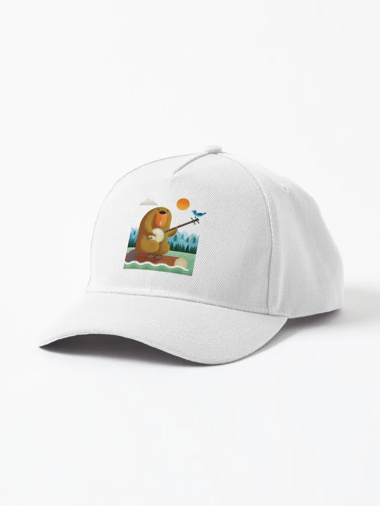 

Beaver and Bluebird Cap