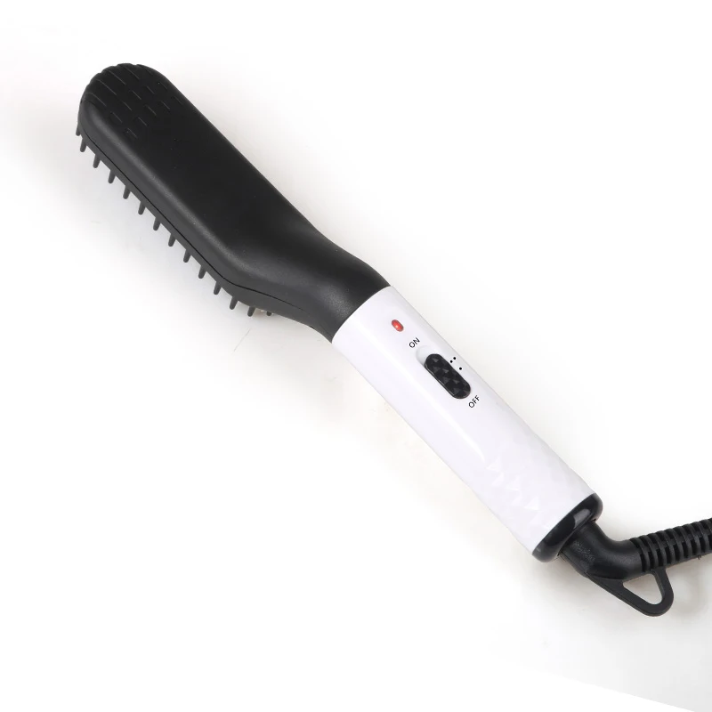 Electric Beard Straightener Comb Brush Professional Heater Electric Hair Flat Iron Hair Straightener 4