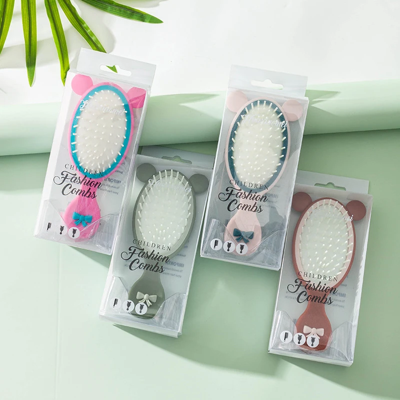 Description Picture 6 of itemCute Girl Hair Comb And Mirror Set Portable Air Bag Comb Head Meridians Massage To Relax Cosmetic Tools