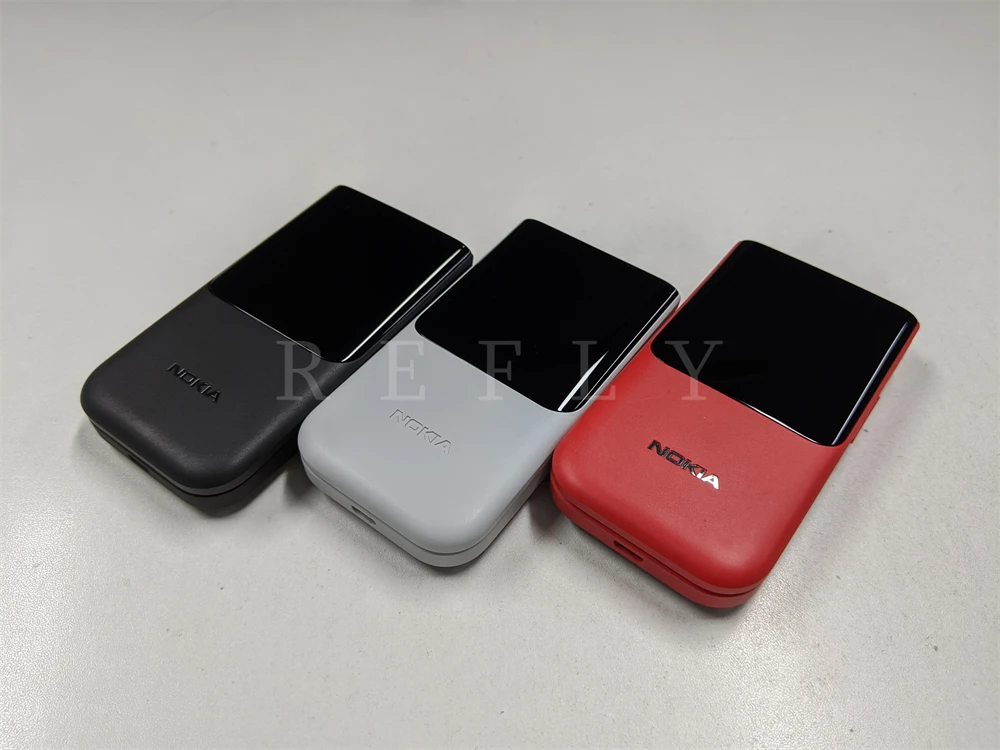 Nokia 2720 Flip, 4GB, Snapdragon 205, Dual Sim (Black) 