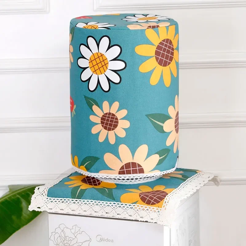 2pcs/Set Water Bottle Dispenser Dust Proof Cover, Cloth Accessories, Decorative Fountains, Indoor Protector Package Top