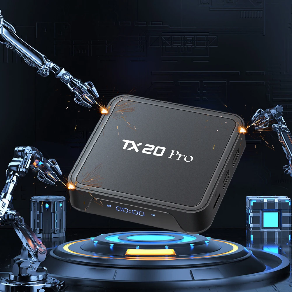 Android 15.0 Smart TV Box Dual WIFI BT5.2 4K HD Media Player 1GB