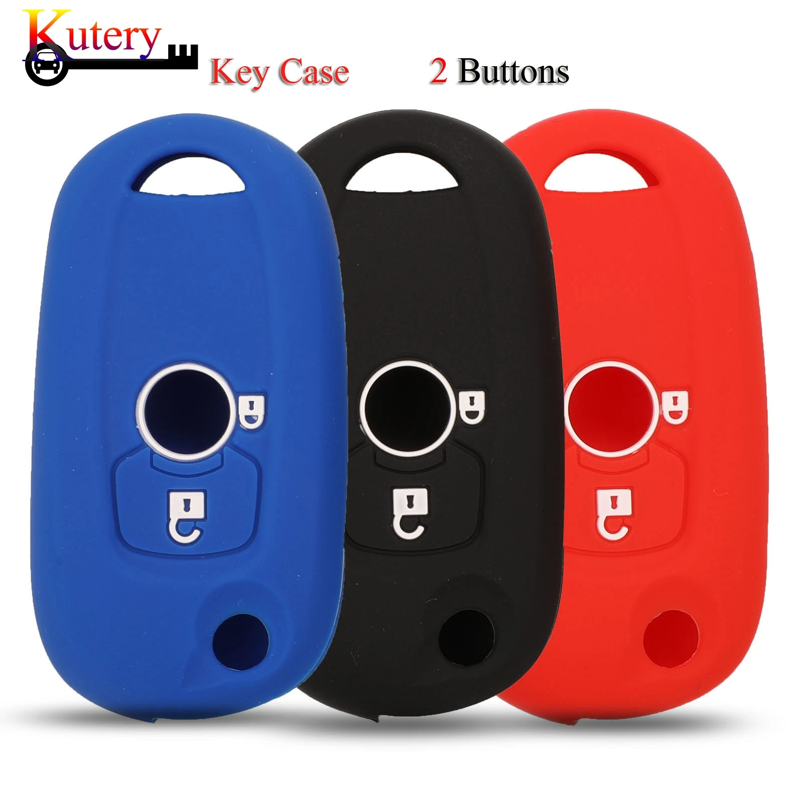 Jingyuqin Custodia Portachiavi In Gomma Siliconica Per Buick Verano Envision Regal Chevrolet Cruze Opel Vauxhall Astra Corsa Cover Remota