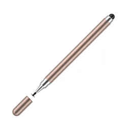 Universal 2 - in - 1 Stylus Pen for Smartphones and Tablets (Rose gold)