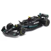 Bburago 1:43 NEW 2023 Mercedes-AMG Team W14 44# Hamilton 63# Russell Formula One Alloy Super Toy Die cast car model 2