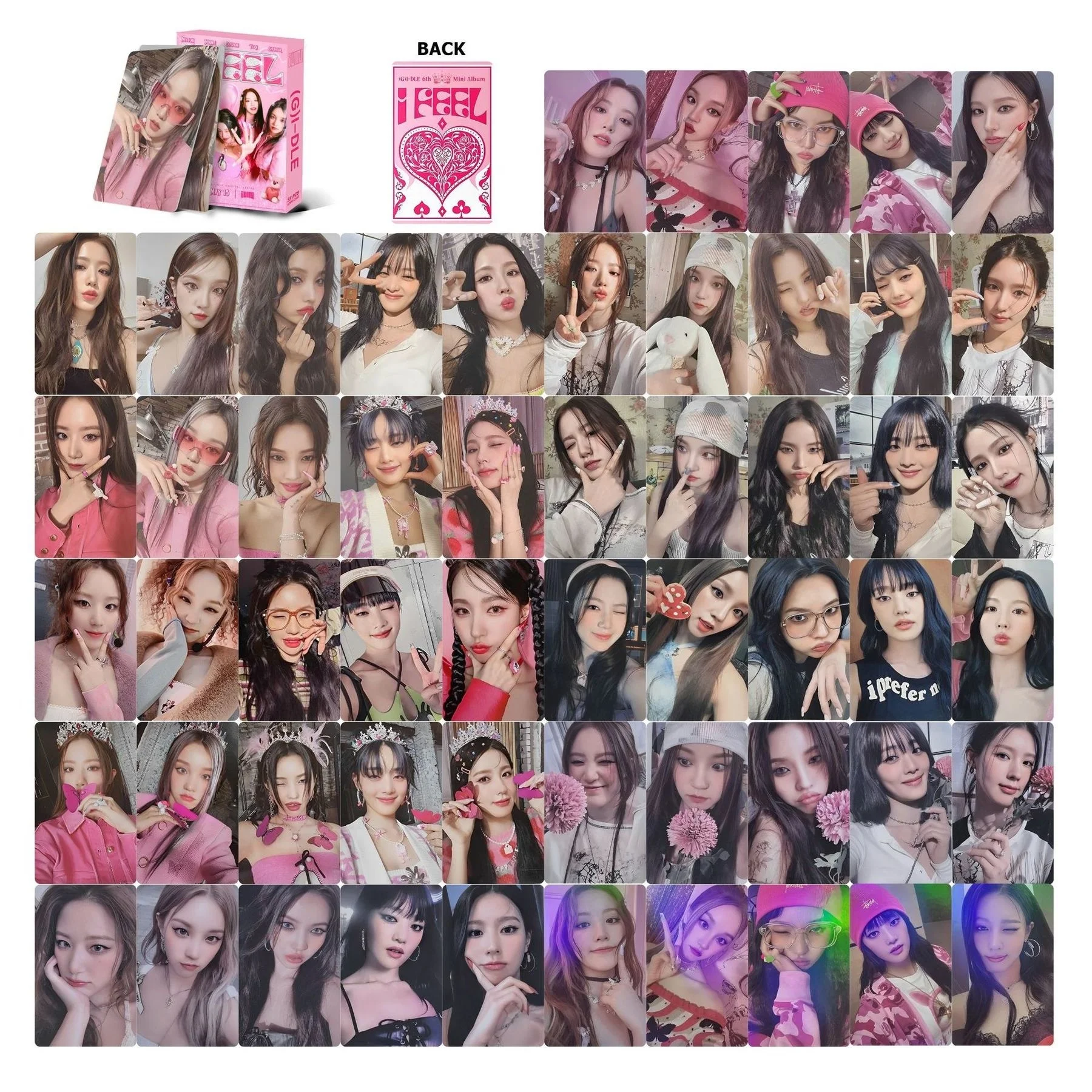 Рисунок 6 - 55 листов/Se KPOP (G)I-DLE I Feel