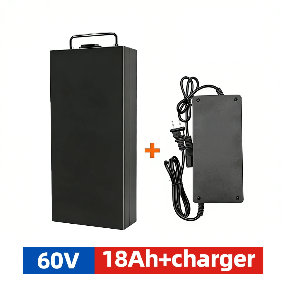 60V 12Ah-21Ah Waterproof Lithium Battery Pack BMS with Charger for Harley Cityc
