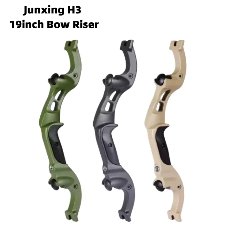 TBOW H3 Recurve bow set 19inch Bow Riser 25-60lbs Bow limbs 62inch right hand archery recurve bow set for archery outdoor hunting